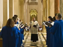 Choir of the Basilica of the National Shrine of the Immaculate Conception in Washington, D.C. Courtesy of the Basilica of the National Shrine of the Immaculate Conception.