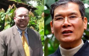 Christian Marchant and Fr. Nguyen Van Ly 