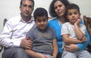 Christian Pastor Youcef Nadarkhani and his Family.   ACLJ.