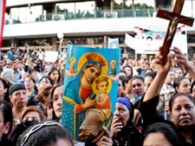 Coptic Christians protest in Cairo, Egypt on May 9, 2011 / Photo 
