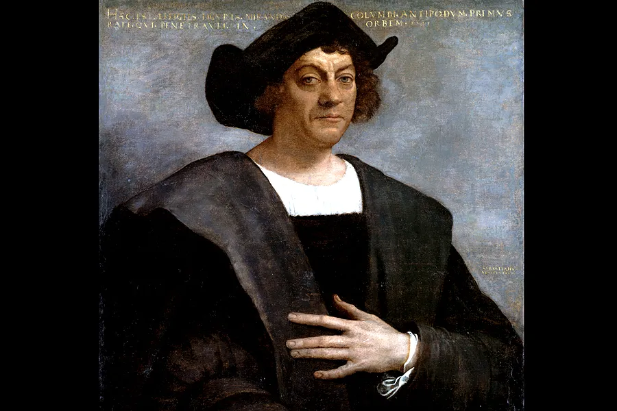 Christopher Columbus, by Sebastiano del Piombo, 1519.?w=200&h=150