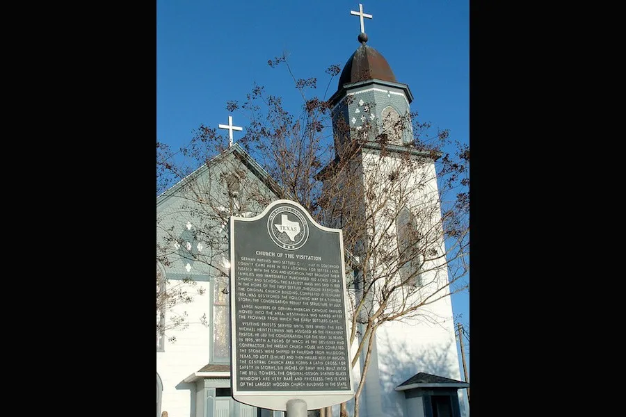 Church of the Visitation in Westphalia, Texas. ?w=200&h=150