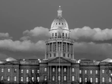 Colorado state capitol building. By Joseph Sohm / shutterstock.
