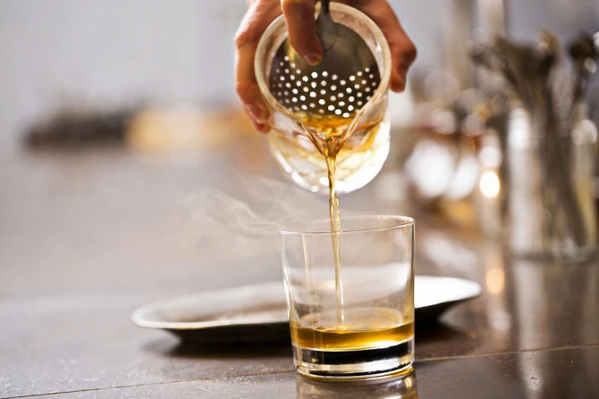 Columbia Room mixed drink Credit Whiskeywarrior via wikimedia CC BY SA 40 CNA 1 26 15