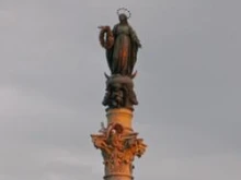 Column of the Immaculate Conception. 