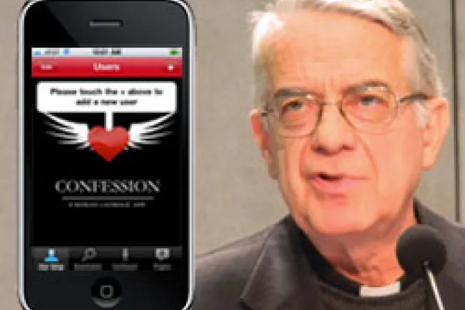 Confession App2 Fr Frederico Lombardi CNA World Catholic News 2 9 11