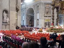 Consistory of cardinals held Nov. 4, 2012. 