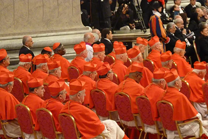 Consistory of cardinals in St Peters Basilica Nov 4 2012 Credit Lewis Ashton Glancy CNA CNA500x320 Vatican Catholic News 11 24 12