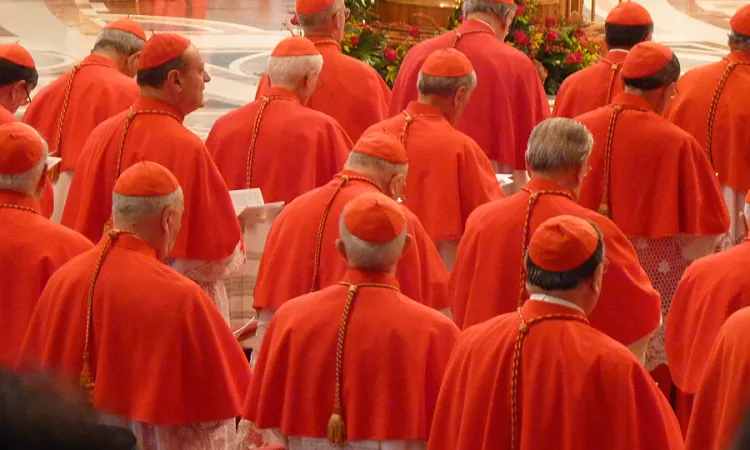 Consistory of cardinals in St Peters Basilica on Nov 4 2012 Credit Lewis Ashton Glancy CNA CNA 2 12 15