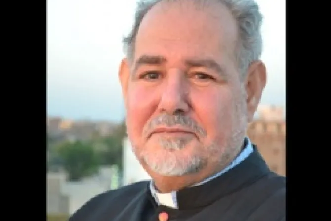 Coptic Catholic Bishop Joannes Zakaria of Luxor Egypt Credit ACN CNA World Catholic News 5 4 12