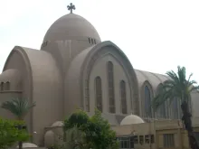 St. Mark's Coptic Orthodox Cathedral in Cairo, as it appeared in 2011. 