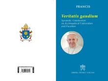 Cover for Pope Francis' apostolic constitution Veritatis Gaudium.