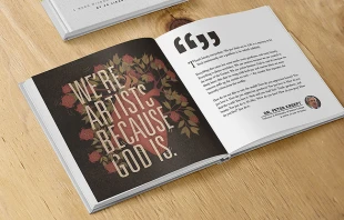 "Created" book. Courtesy of Cory Heimann.