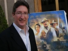Producer Pablo José Barroso at the film's debut in Rome, Italy.
