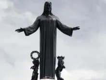 The Cristo Rey statue atop Cerro del Cubilete in Mexico's Guanajuato state. 