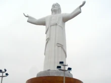Cristo del Pacifico in Lima, Peru. 