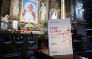 Image of Italian language edition of Christ, the Church and the World: Catechesis of the Areopagus.   Vatican Media