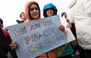 The March for Life in Washington, D.C., Jan. 27, 2017. Jeff Bruno.
