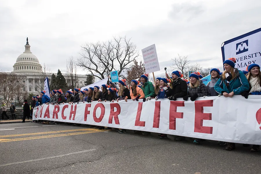 Crowds at the March for Life in Washington, D.C., Jan. 27, 2017. ?w=200&h=150