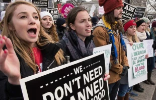 The March for Life in Washington, D.C., Jan. 27, 2017.   Jeff Bruno/CNA