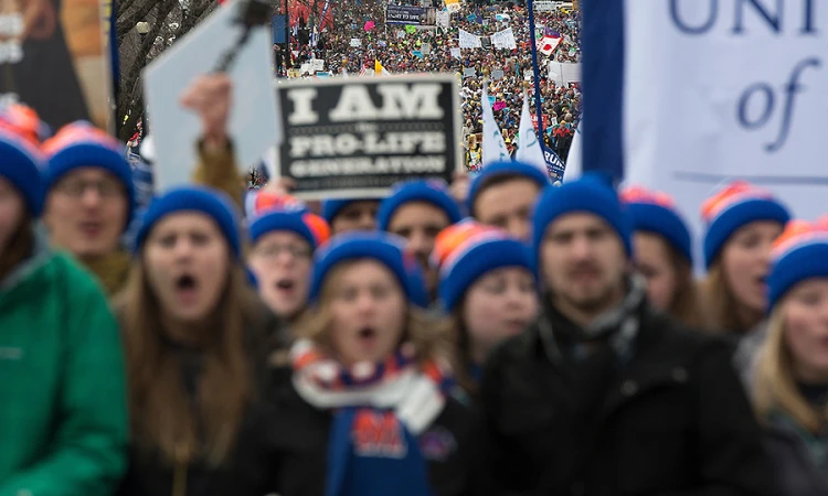 Crowds at the March for Life in Washington DC on Jan 27 2017 Credit Jeff Bruno 6 CNA
