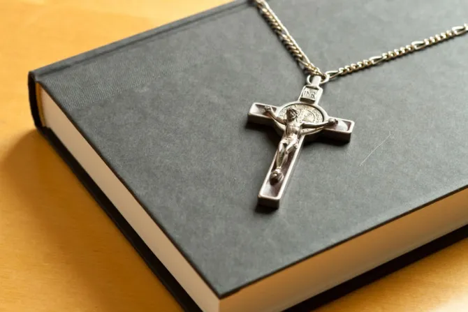 Crucifix book Credit Masterchief Productions via shutterstock CNA