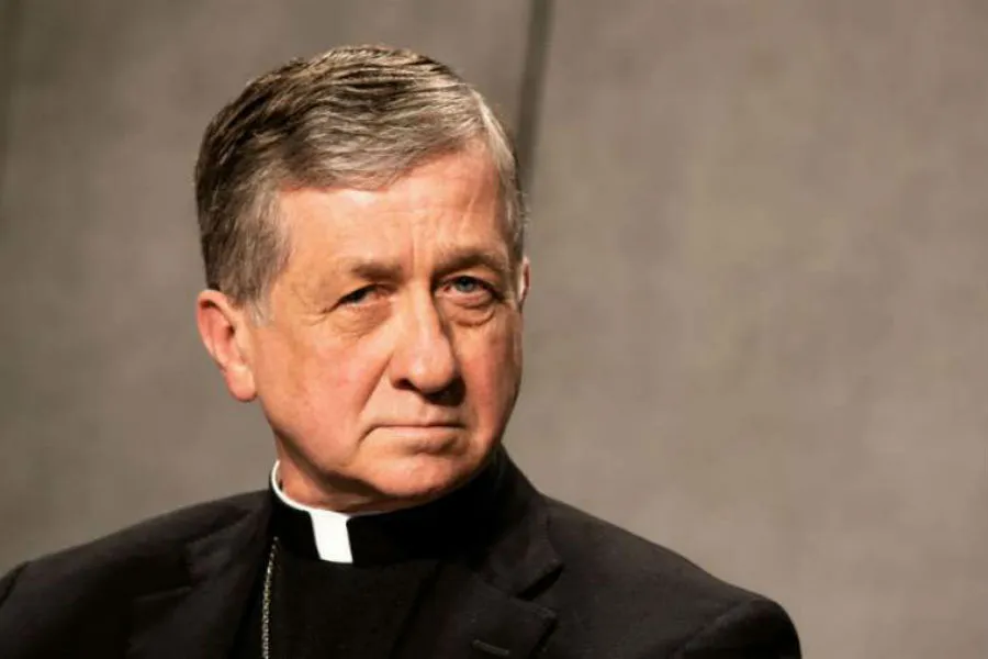 Cardinal Blase Cupich at a Vatican press conference ahead of the meeting of the heads of the world's bishops' conferences. Feb. 18, 2019. ?w=200&h=150