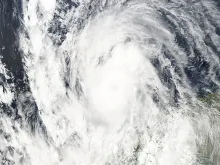 Cyclone Ockhi intensifying on December 1, 2017. 