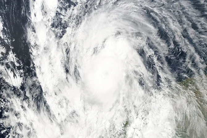 Cyclone Ockhi intensifying on December 1 2017 Credit NASA Public Domain CNA