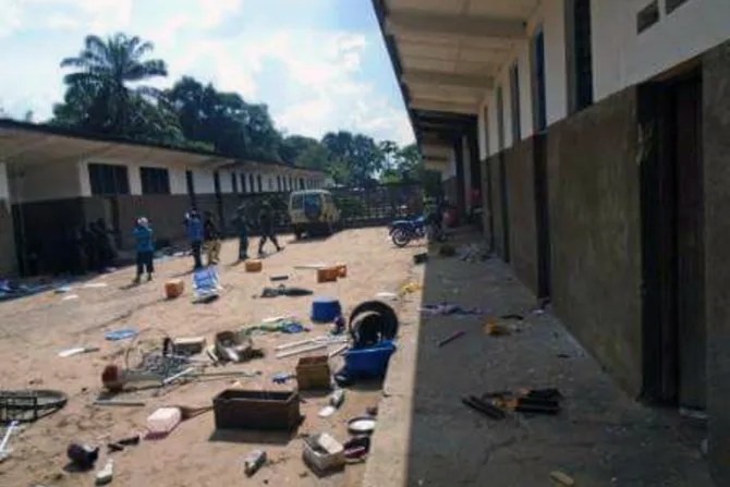 Damages at the Malole seminary