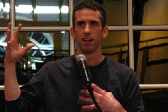 Dan Savage speaking at Illinois Wesleyan University March 8 2007 Credit Erik Abderhalden CC BY 20 CNA US Catholic News 5 1 12