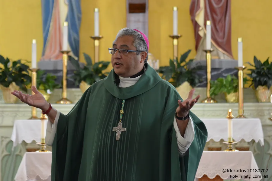 Bishop Daniel Garcia preaching during a Day of Reflection in July, 2018. ?w=200&h=150