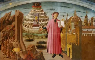 Dante portrait by Domenico di Michelino.   Jim Forest (CC BY-NC-ND 2.0).