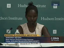 Deborah Peters was abducted by Boko Harma in Nigeria and survived. 