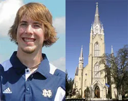 The late Declan Sullivan and the Basilica of the Sacred Heart on Notre Dame's campus?w=200&h=150