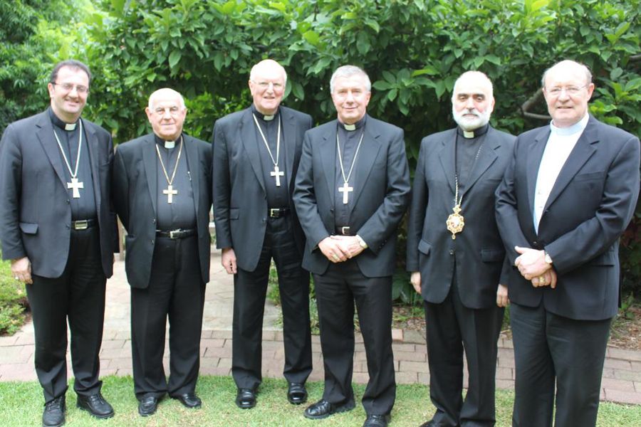The delegation of Australian bishops visiting refugees in Iraq, Lebanon later this month. ?w=200&h=150