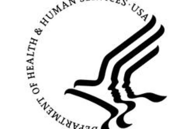 Department of Health and Human Services logo CNA US Catholic News 9 27 11