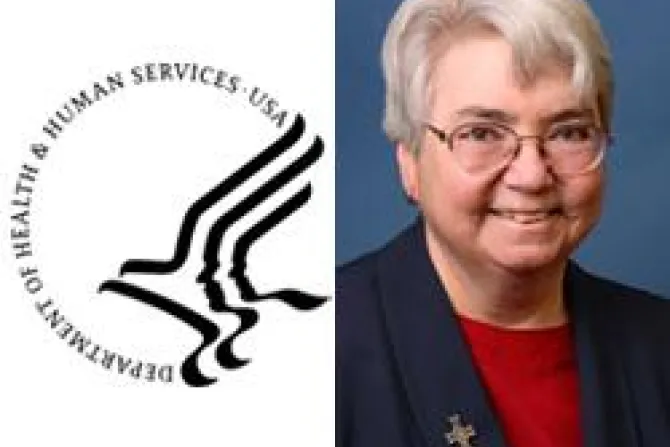 Department of Health and Human Services logo Sr  Mary Anne Walsh CNA US Catholic News 8 8 11