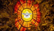 Depiction of the Holy Spirit in St. Peter’s Basilica.