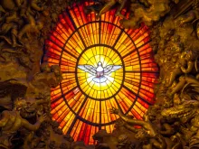 Depiction of the Holy Spirit in St. Peter’s Basilica. 