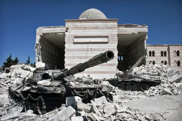 Destruction in Azaz Syria Credit Christiaan Triebert Shutterstock CNA