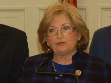 Diane Black (R-Tenn.) speaks at the press conference on Religious Freedom March 5, 2013. 