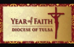 The logo for the Diocese of Tulsa's Year of Faith celebration. 