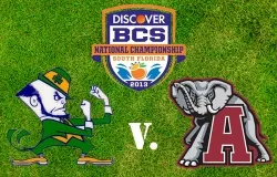 Discover BCS Championship Game between 1. Notre Dame and 2. Alabama.?w=200&h=150