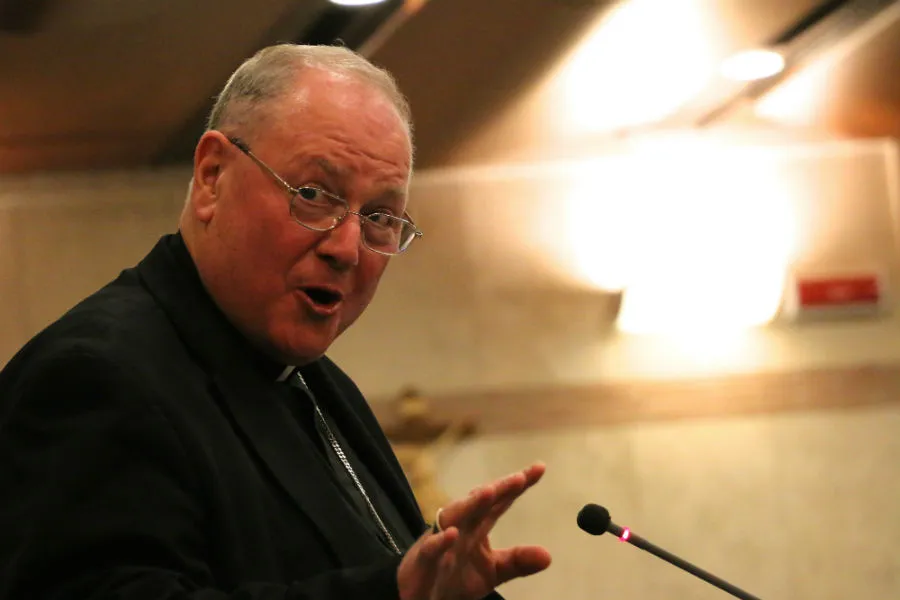 Cardinal Dolan speaks during a conference in Rome, 2014. ?w=200&h=150