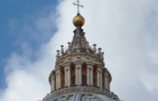 Dome of St. Peter's Basilica.   Alan Holdren/CNA.
