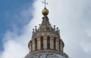 Dome of St. Peter's Basilica.   Alan Holdren/CNA.