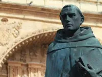 Father Francisco de Vitoria OP, a moralist and natural law teacher, founder of Spanish late scholasticism and the school of Salamanca, and one of the "fathers" of international law. Photo: (C) Pax Pr