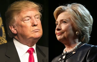 Donald Trump.   Action Sports Photography / Hillary Clinton. Credit: Krista Kennell via Shutterstock.