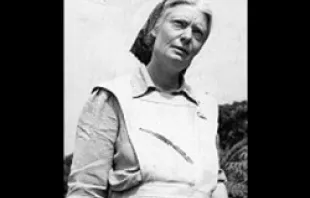 Dorothy Day in the late 1940s. Photo Courtesy of the Marquette University Archives. 